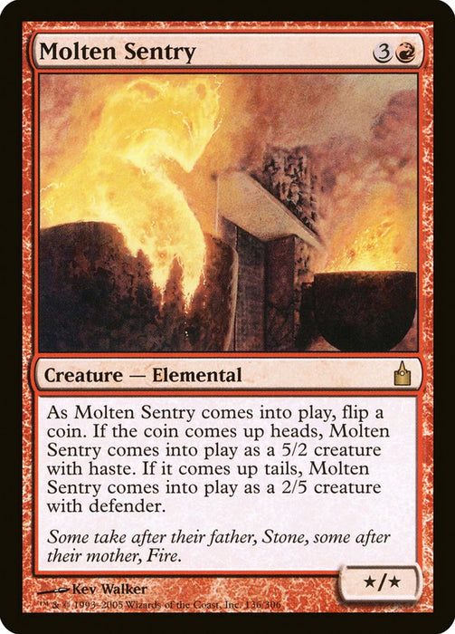 Molten Sentry  (Foil)