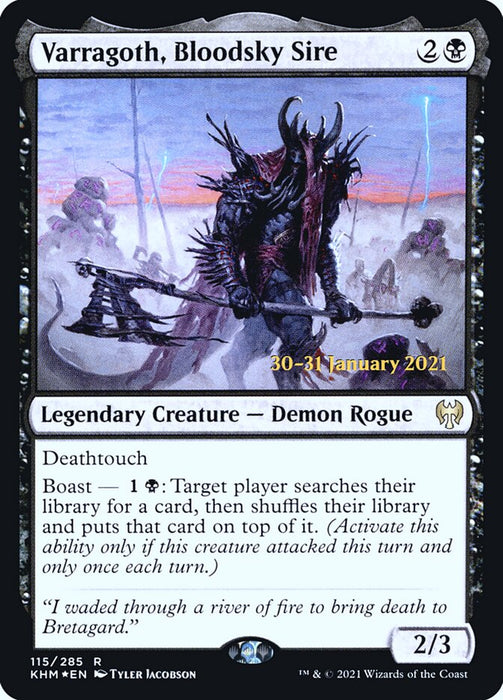 Varragoth, Bloodsky Sire  - Legendary (Foil)