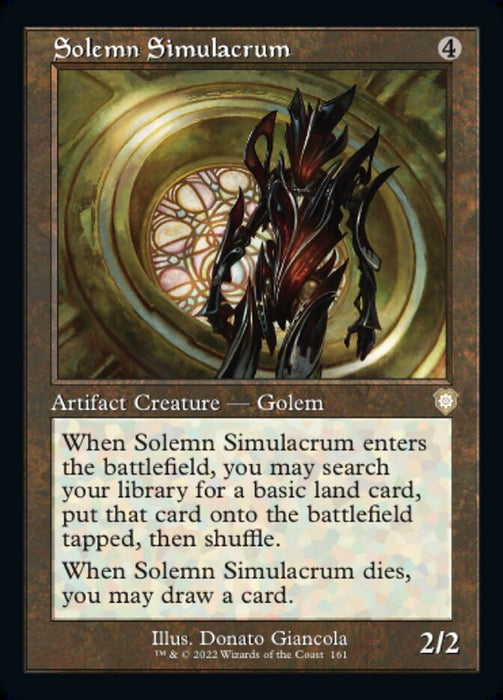 Solemn Simulacrum - Retro Frame