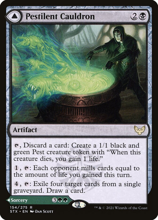 Pestilent Cauldron // Restorative Burst  (Foil)