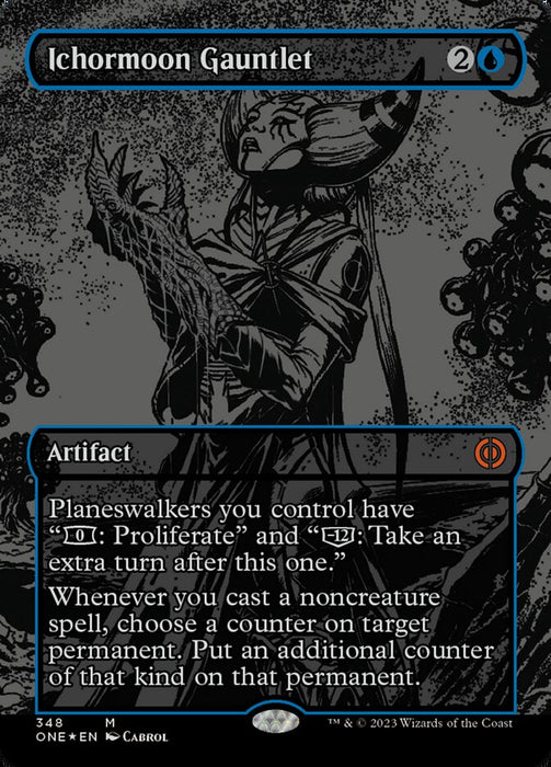 Ichormoon Gauntlet - Borderless - Inverted (Foil)