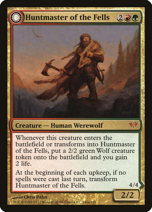 Huntmaster of the Fells // Ravager of the Fells  - Sunmoondfc (Foil)
