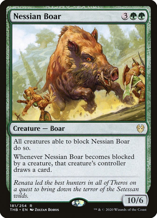 Nessian Boar  (Foil)