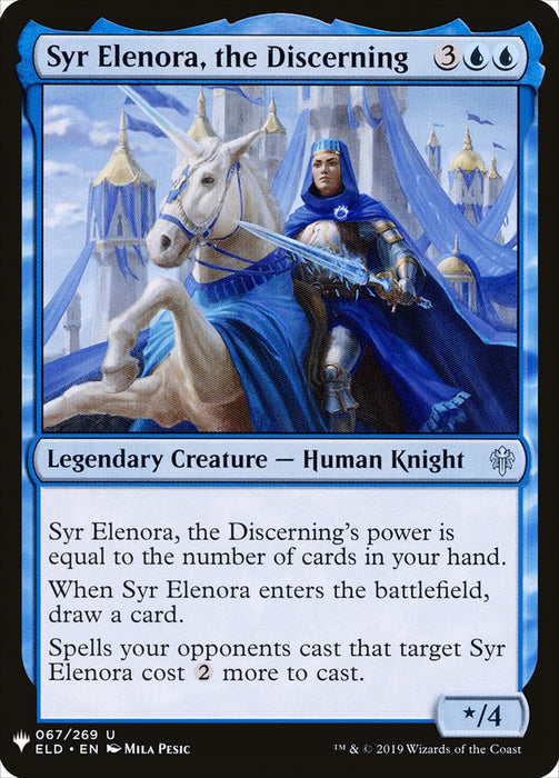 Syr Elenora, the Discerning - Legendary