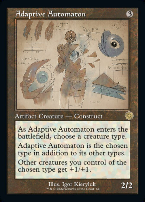Adaptive Automaton - Retro Frame (Foil)