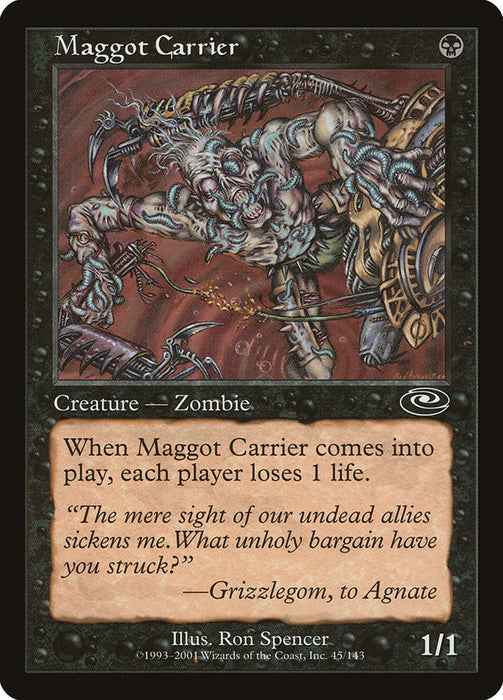 Maggot Carrier  (Foil)