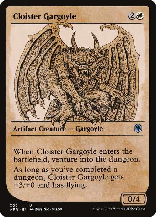 Cloister Gargoyle  - Showcase (Foil)