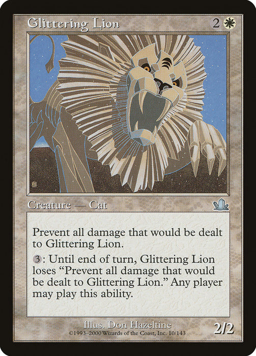 Glittering Lion  (Foil)