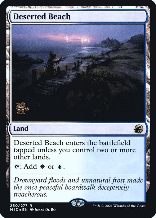 Deserted Beach (Foil)