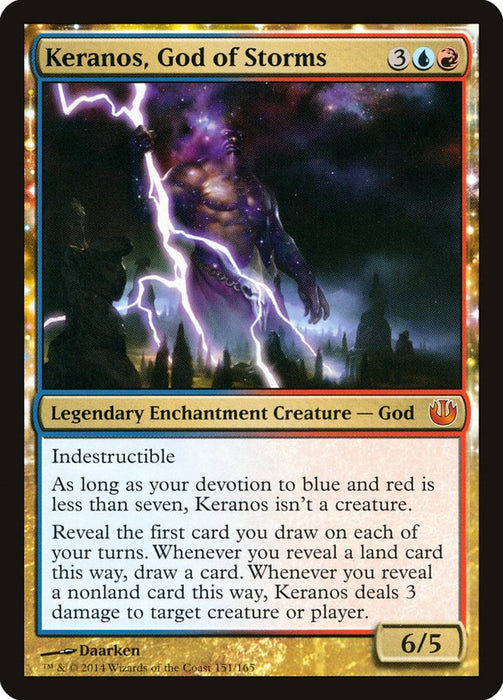 Keranos, God of Storms  - Nyxtouched (Foil)