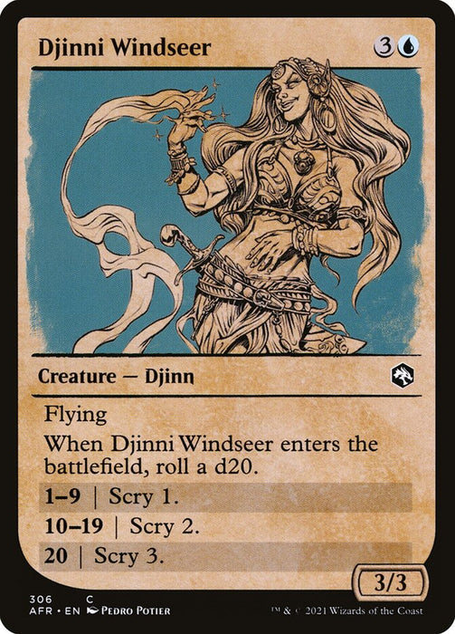 Djinni Windseer  - Showcase (Foil)