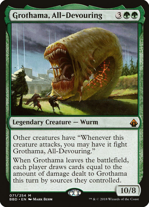 Grothama, All-Devouring  - Legendary (Foil)