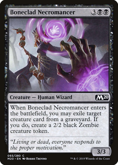 Boneclad Necromancer  (Foil)