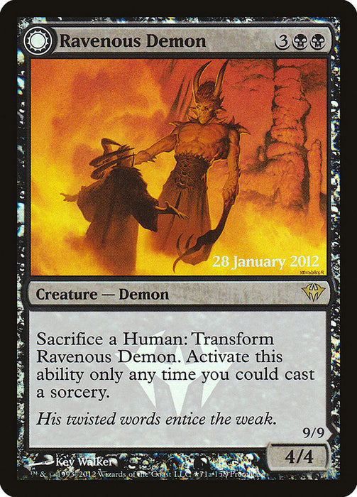 Ravenous Demon // Archdemon of Greed  - Sunmoondfc (Foil)