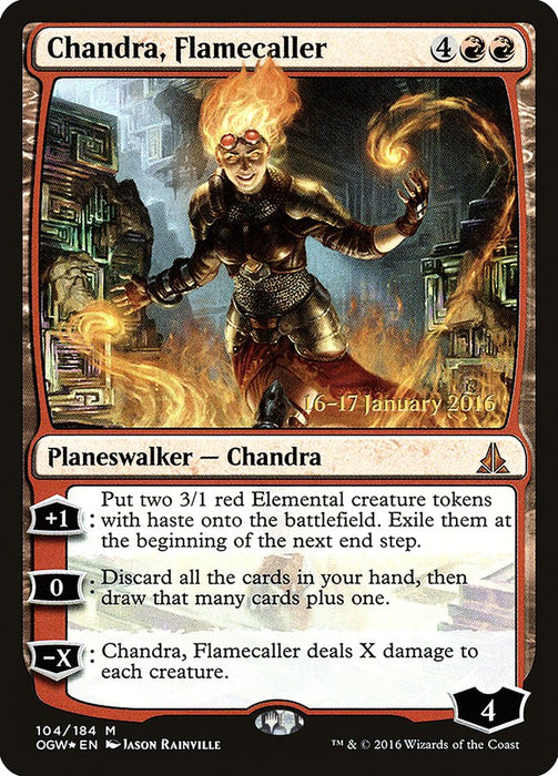 Chandra, Flamecaller  (Foil)