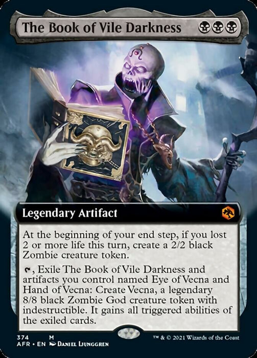 The Book of Vile Darkness  - Legendary - Extended Art