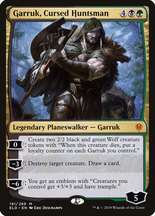 Garruk, Cursed Huntsman  (Foil)