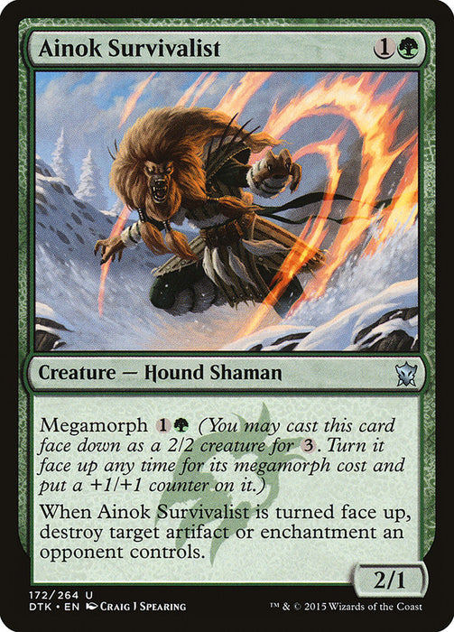 Ainok Survivalist  (Foil)