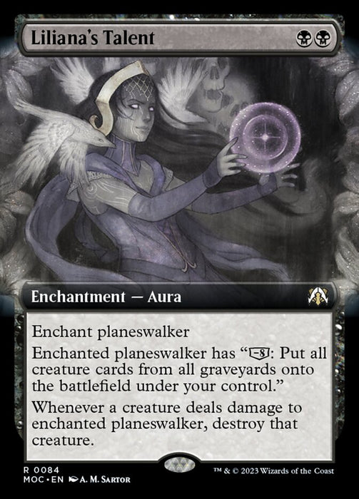 Liliana's Talent - Extended Art- Extended Art