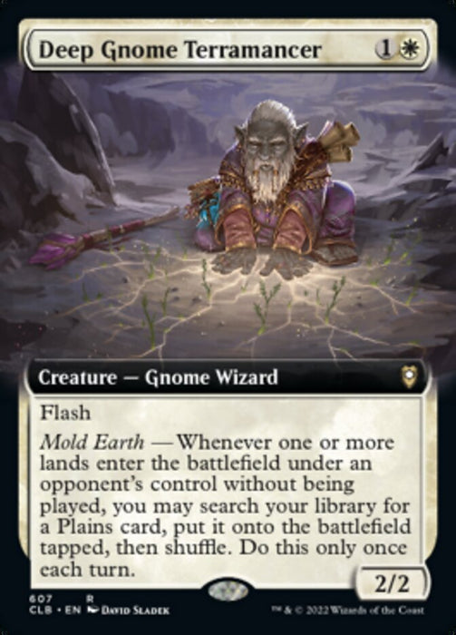 Deep Gnome Terramancer  - Extended Art