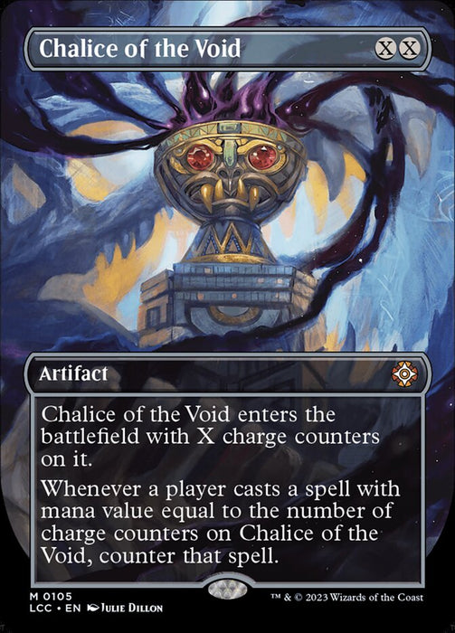 Chalice of the Void - Borderless - Inverted (Foil)