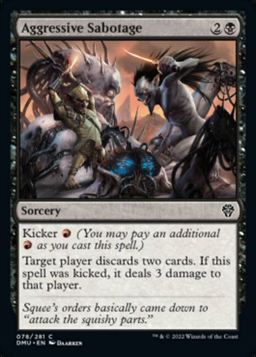 Aggressive Sabotage (Foil)