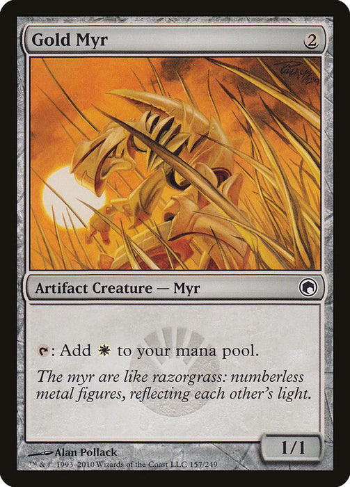 Gold Myr  (Foil)