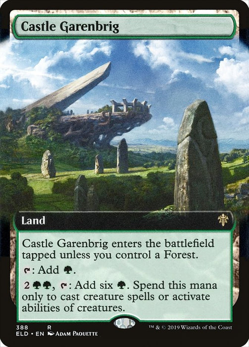 Castle Garenbrig  - Extended Art (Foil)