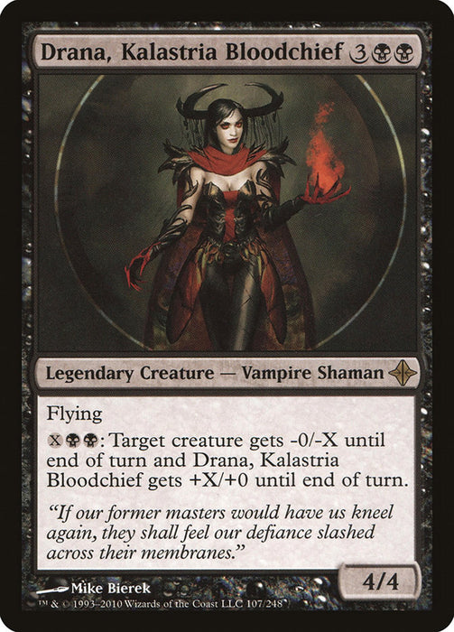 Drana, Kalastria Bloodchief  (Foil)