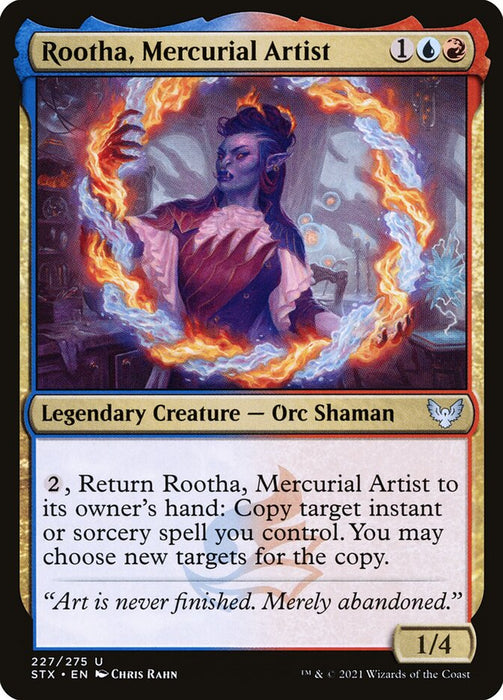 Rootha, Mercurial Artist  - Legendary (Foil)