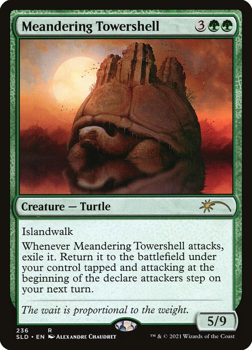 Meandering Towershell  (Foil)