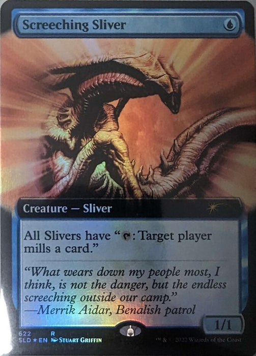 Screeching Sliver - Extended Art (Foil)