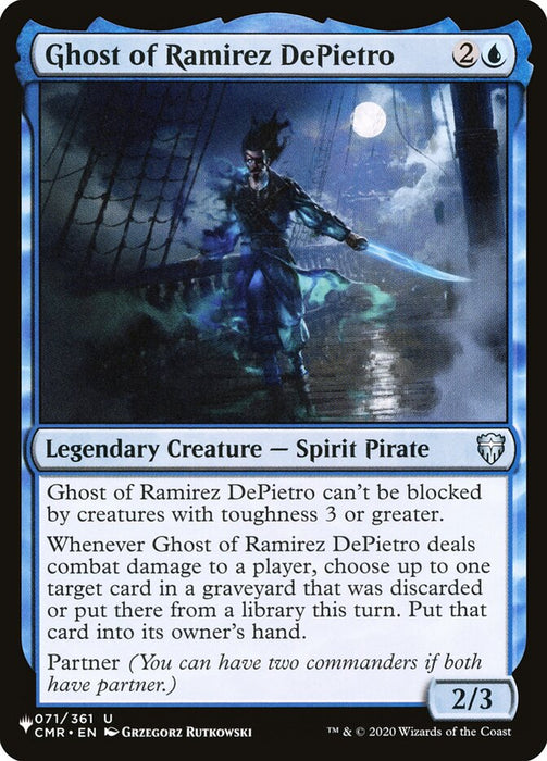 Ghost of Ramirez DePietro - Legendary
