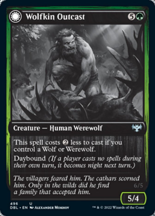 Wolfkin Outcast // Wedding Crasher  - Inverted (Foil)