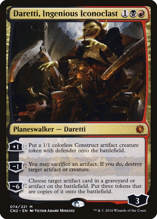 Daretti, Ingenious Iconoclast  (Foil)