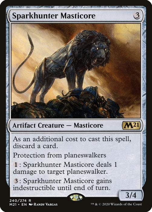 Sparkhunter Masticore  (Foil)