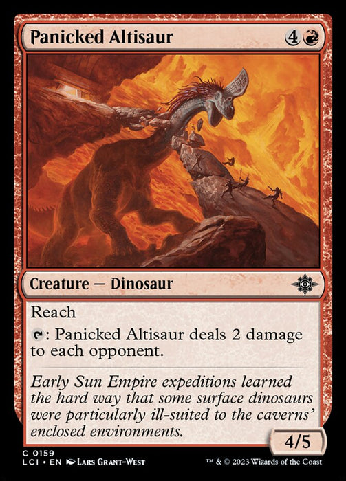 Panicked Altisaur (Foil)