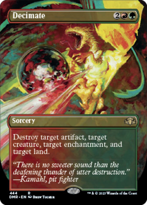 Decimate - Borderless (Foil)