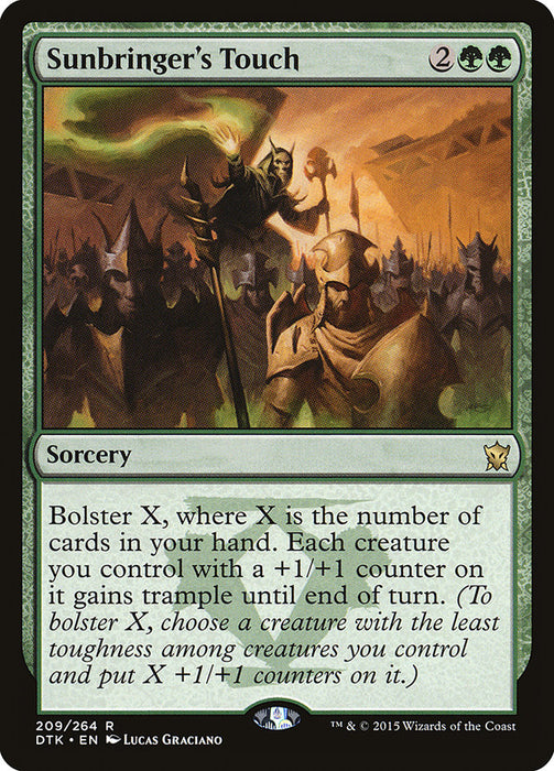 Sunbringer's Touch  (Foil)