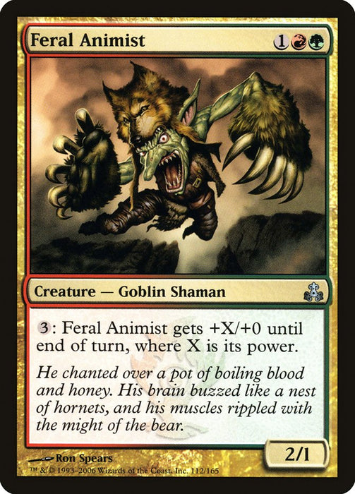 Feral Animist  (Foil)