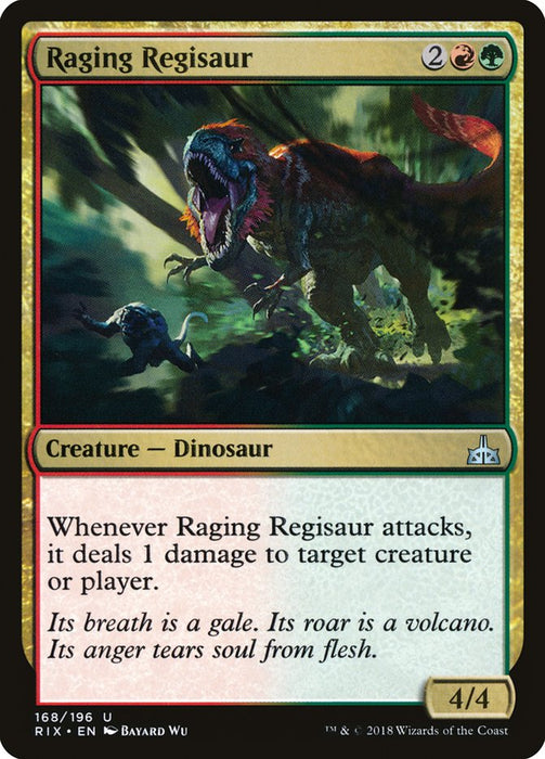 Raging Regisaur  (Foil)