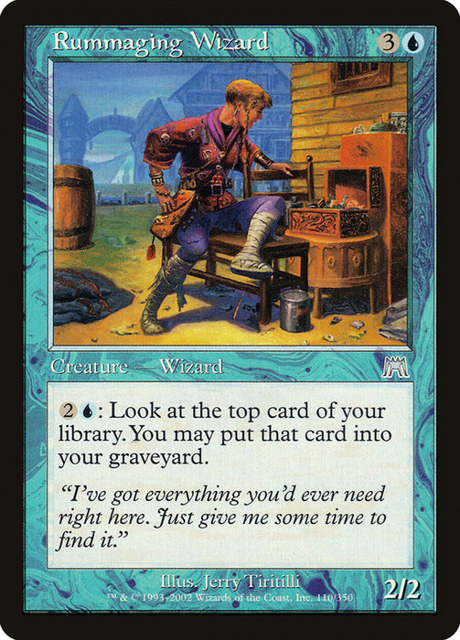 Rummaging Wizard  (Foil)