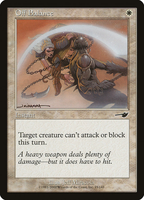 Off Balance  (Foil)