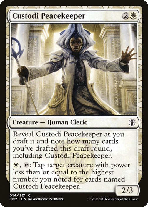 Custodi Peacekeeper  - Draft (Foil)