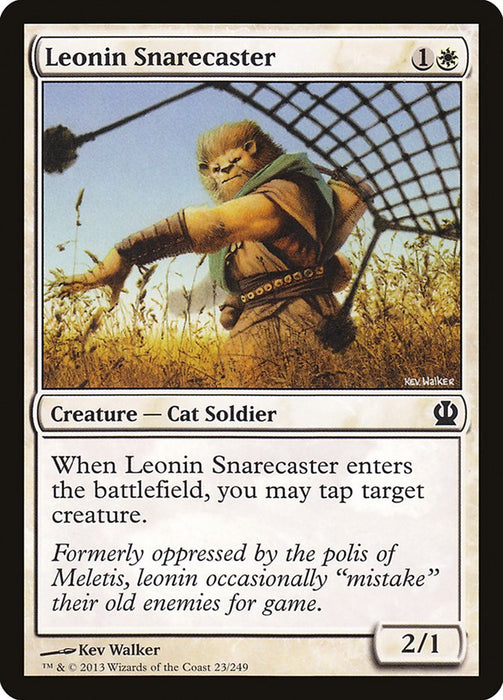 Leonin Snarecaster  (Foil)