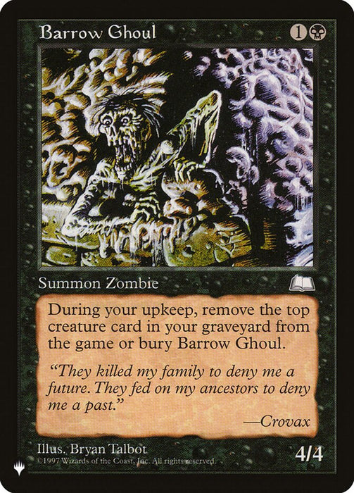 Barrow Ghoul - Retro Frame