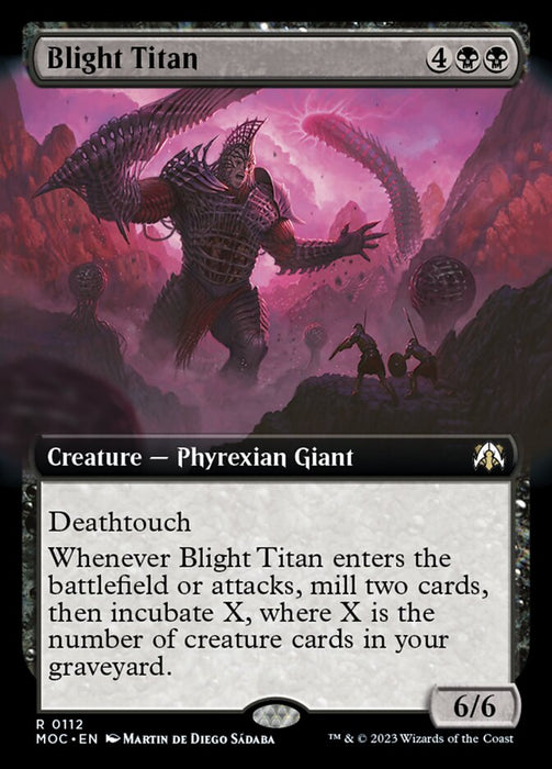 Blight Titan - Extended Art- Extended Art