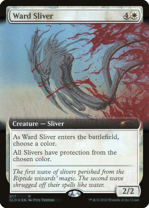 Ward Sliver - Extended Art (Foil)