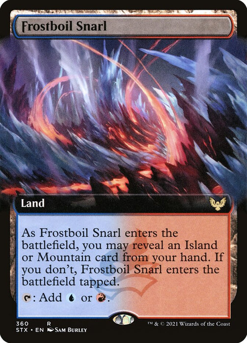Frostboil Snarl  - Extended Art (Foil)