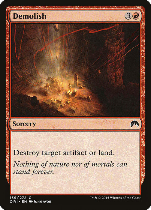 Demolish  (Foil)